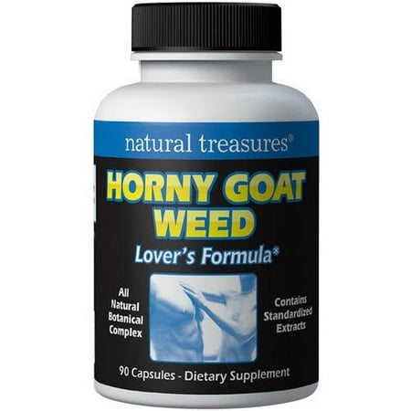 HERBAL CLEAN Trésors naturels Horny Goat Weed, capsules, 90 CT