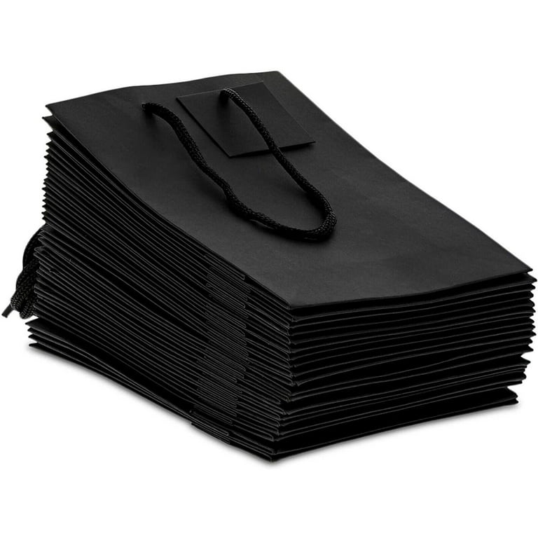  ysmile Marble Black Gift Bag with Tissue Paper for Men Paper  Bag Birthday Favor Bag 2 Pack (Medium and Large) : Health & Household