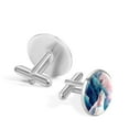 thumbnail image 3 of Polar Bear Stylish Stainless Steel Men's Cufflinks for Shirts and Suits - for Formal Occasions, 3 of 6