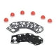thumbnail image 3 of Piezas de junta de diafragma de bulbo de cebado, juego de 6 piezas de motor de cortacésped con bulbo de cebado Junta de diafragma de bulbo de cebado probada y confiable, 3 of 12