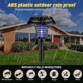 thumbnail image 3 of 4 Pack Solar Mosquito Killer Waterproof Outdoor Mosquito Killer and Lighting Mosquito Repellent Lamp for Indoor Outdoor Garden Patio, Purple and White, 3 of 5