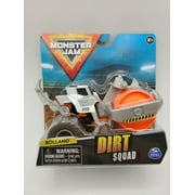 Monster Jam Rolland Silver Dirt Squad Steamroller 1:64 Scale Die-Cast Vehicle