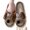 Coffee, variant on Women’s 3D Cartoon Slippers Knit Cute Slip-On Breathable Platform House Slippers White 36-37(US-5.5-6.5)