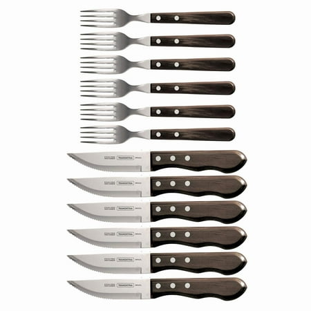 12-Piece Porterhouse Steak Knife and Fork Set, Dishwasher safe By (Best Way To Cook Porterhouse Steak On Bbq)