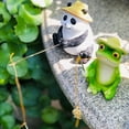 thumbnail image 1 of Fiudx Estatua de Pescador, Diseño Realista de Resina, Gnomo de Jardín para Exteriores, Construcción Duradera, Ubicación Versátil, Ideal para Patios y Espacios Al Aire Libre, Regalo Perfecto para Aman, 1 of 7