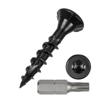 #8 X 2 Inch Deck Screws - 100 Pcs, Green Star Drive, Exterior Wood Screws For Decks & Outdoor Projects