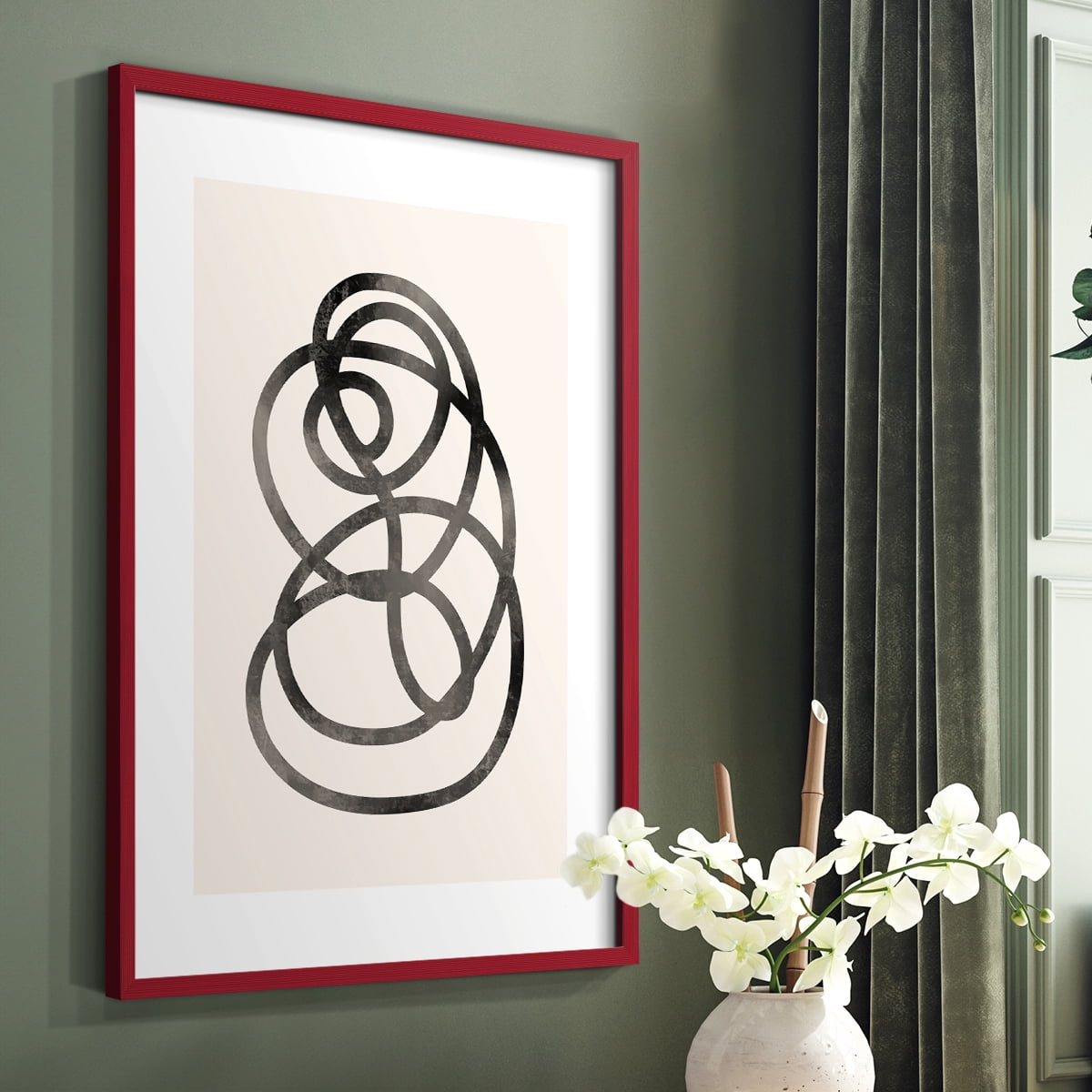 Matisse CCXXIV in Solid Wood 8 x 10 Framed Print