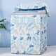 thumbnail image 1 of Xiao Hua 1 funda protectora universal para lavadora con pulsador, impermeable y con estampado doméstico (talla L, azul)., 1 of 2