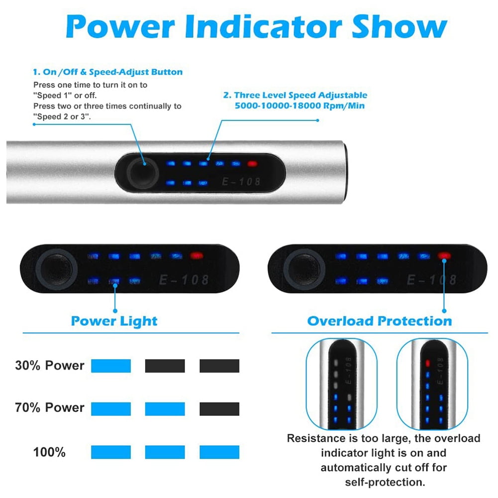 Electric Engraving Pen Kit,Cordless Rechargeable Grinding Pen with 35 Bits,for Carving Glass Jewelry Wood Stone Manicure