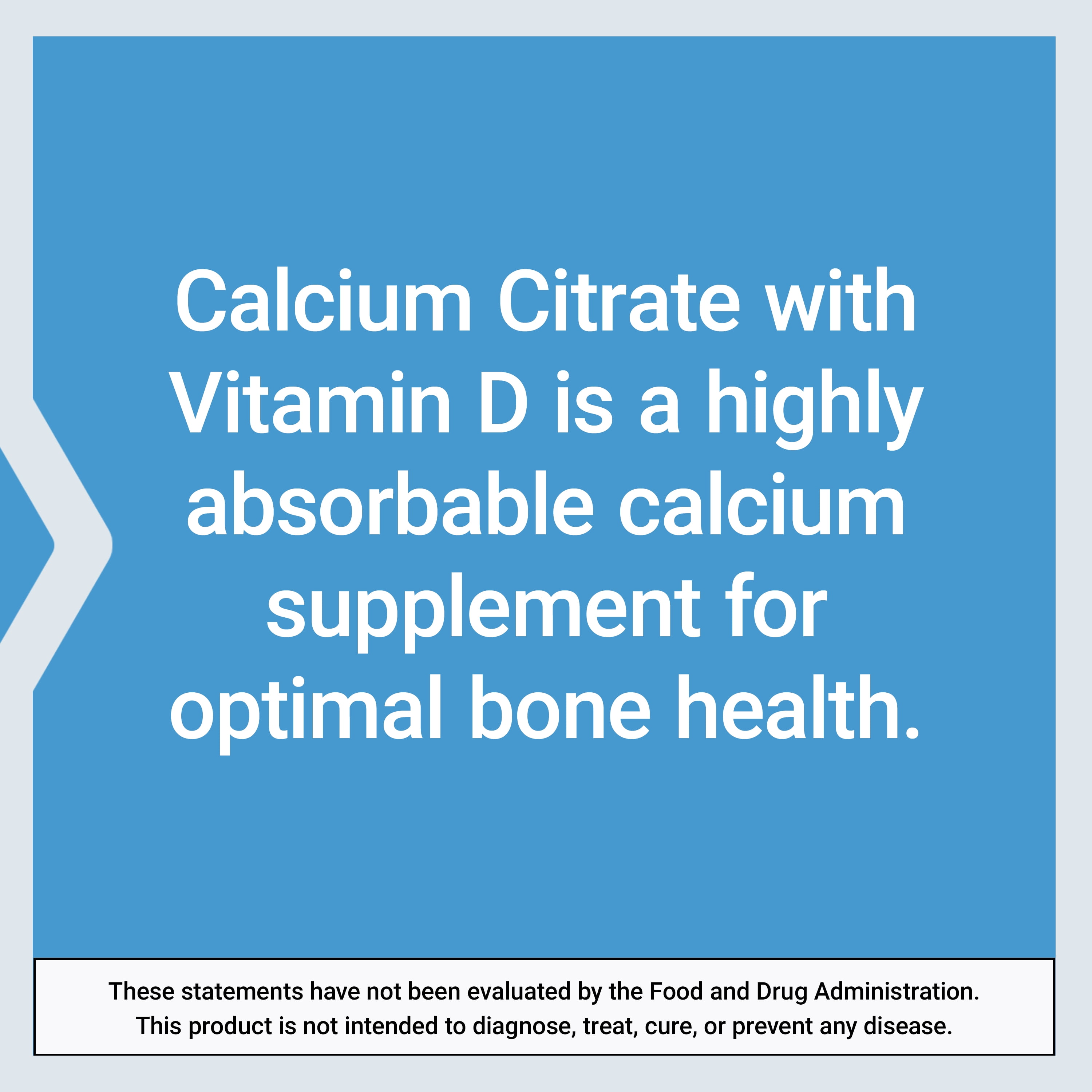 Life Extension Calcium Citrate with Vitamin D - Super Absorbable Calcium for Bone Density & Muscle Function - Gluten-Free, Non-GMO - 200 Capsules