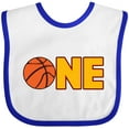thumbnail image 3 of Inktastic One- Basketball First Birthday Boys or Girls Baby Bib, 3 of 4