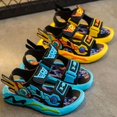 thumbnail image 3 of Summer Children's Cartoon Hook and Loop Sandals Wear-resistant Non-slip Comfortable Beach Shoes, 3 of 4