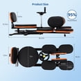 thumbnail image 3 of Leg Stretcher,Stretcher Split Machine For Flexibility, 220lb Heavy Duty Steel Frame Stretching Equipment,Leg Stretching Training Machine For Home Gym Split Machine Training Fitness, 3 of 7