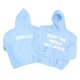 thumbnail image 1 of MHFRRA Sudadera con Capucha y Estampado de Letras para Hombre, Informal, Holgada, con Cremallera, Abrigo y Chaqueta con Bolsillo para Invierno Azul cielo, 1 of 3