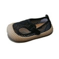 thumbnail image 4 of ZHOGXU Baby Girls Sandals Soft Sole Closed Toe Slip On Lightweight Comfortable Mesh Shoes For Everyday Wear,Black,21, 4 of 4