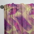 thumbnail image 3 of Designart 'Feathers Boho Art Pattern' Southwestern Curtain Panel, 3 of 5
