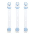 thumbnail image 1 of CHICHUMID 3Pcs White Fridge Door Lock for Safety Cabinet and Refrigerator Wide Application, 1 of 8