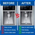 thumbnail image 4 of 1/2pcs Refrigerator Drip Tray  Absorbent Drip Tray  Refrigerator Accessories For Whirlpool  GE  Samsung, 4 of 7