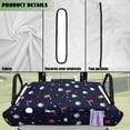 thumbnail image 6 of Uorisanigo Golf Style Golf Cart Seat Covers Breathable Seat Protector with 4 Pockets , Fits for EZGO TXT RXV/Club Car DS Precedent Accessories Gift for Men Women Golfer, 6 of 7