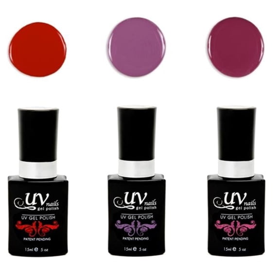 UV-Nails Eirene LED Gel Polish - Set of 3