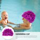 thumbnail image 3 of 1pc Gorro de natación con forma de flor Sombrero de natación transpirable para nadar Mujeres Niñas, 3 of 5