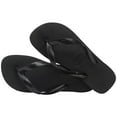 thumbnail image 4 of Havaianas Top Flip Flops for Women - Summer Style Sandals - Black, 6, 4 of 4