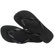 Havaianas Top Flip Flops for Women - Summer Style Sandals - Black, 13/14