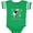Football Green and White, variant on Inktastic My Nana Loves Me Boys or Girls Baby Bodysuit