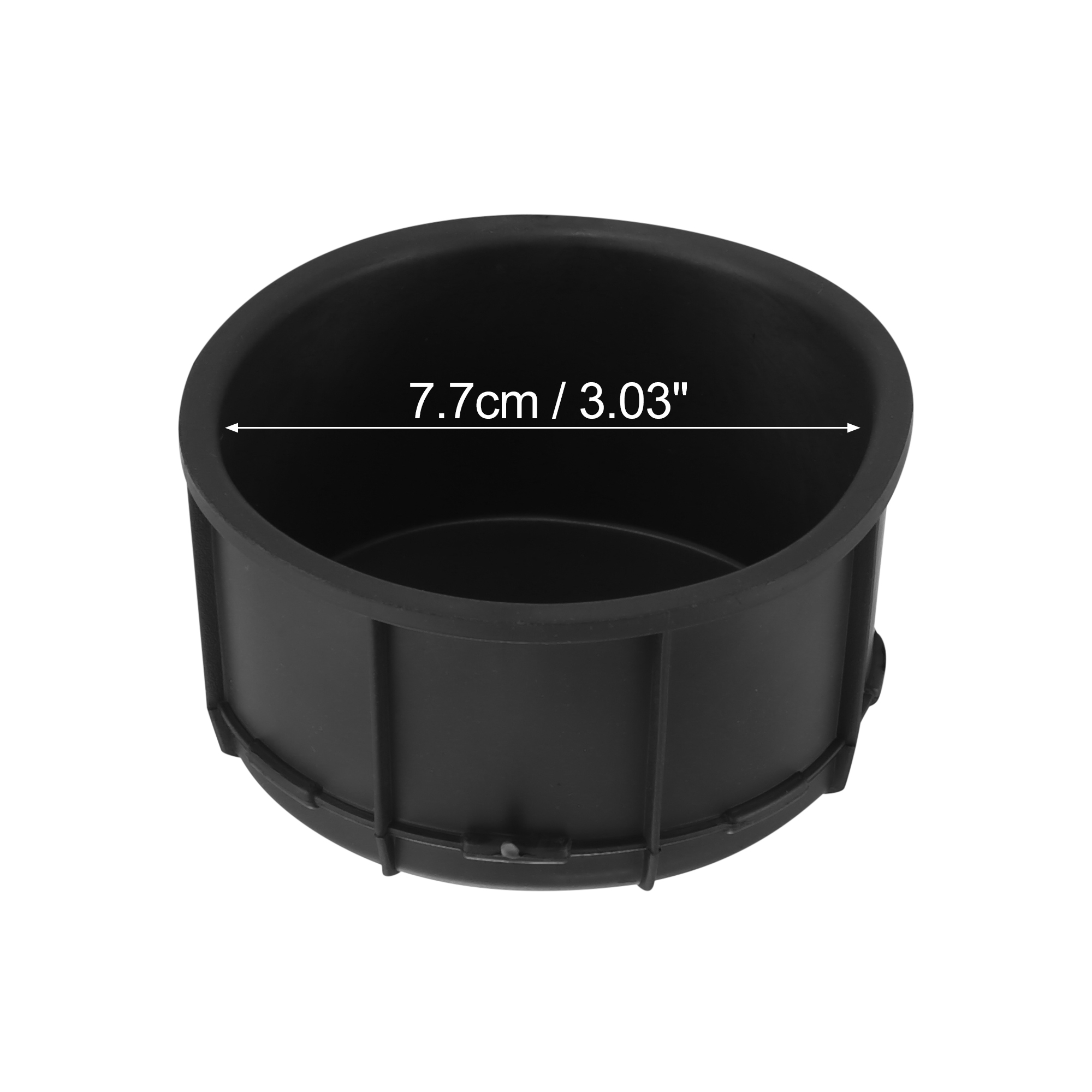 Unique Bargains Cup Holder for Ford F-150 2009-2014 Rear Console Rubber Insert