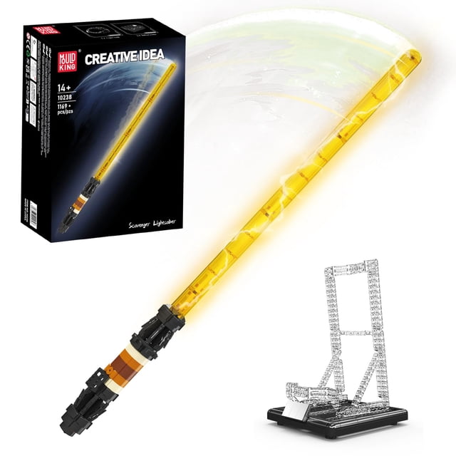 Set de Construcción Mould King 10238 Sable de Luz 1169 Piezas LED