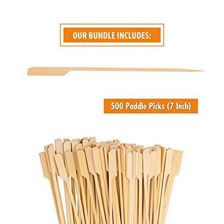 Bamboo Skewers for Cocktail and Appetizer Picks ‚Äì7 inch (Pack