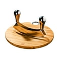 thumbnail image 1 of Mezzaluna Chopper (17.5cm) With Bamboo Board (24cm), 1 of 4