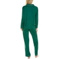 thumbnail image 2 of Flora by Flora Nikrooz womens  2pc Knit Notch Collar Pajama Set, s, 2 of 3