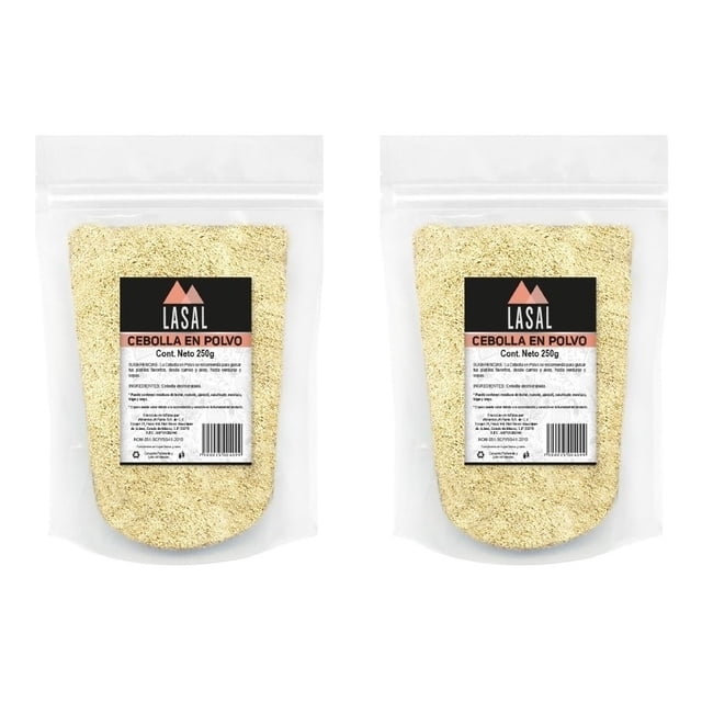 Cebolla En Polvo 250 Gramos 2 Piezas