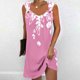 thumbnail image 5 of Vestido de Verano para las Mujeres Impreso sin Mangas Cuello en V, Fluido Casual Y Moda Vestido sin Mangas para las Mujeres, 5 of 5