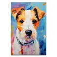 thumbnail image 2 of Parson Russell Terrier Dog Art Print Poster, Wall art Painting Decor, Starry Night Van Gogh Art Home Decor Artwork For Bedroom Living Room Bathroom Decor, 2 of 5