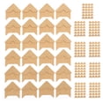 thumbnail image 1 of 10 Sheets Photo Corners Photo Stickers Photo Album Corners for Photo Book Journal Diary, 1 of 8