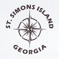 thumbnail image 2 of CafePress - Georgia St. Simons Island Body Suit - Long Sleeve Cotton Baby Bodysuit, 2 of 4