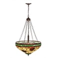 thumbnail image 4 of Meyda Tiffany 157147 Pinecone 4 Light 22" Wide Pendant - MultiColor, 4 of 5