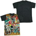 thumbnail image 2 of JLA Classic Collage Unisex Adult Halloween Costume Sublimated T Shirt, 2 of 4