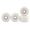 Cream, variant on Teak Tuning Apex Street Fingerboard Wheels Ultraspin 61D White Snow Durable Mini Skateboard Wheels