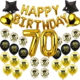 thumbnail image 4 of Kit de decoración Amawill Happy 70 Birthday Set 70 años, 4 of 4