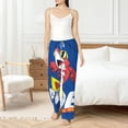 thumbnail image 6 of Lsque Cool Lobster Surfing Print Women's Pajama Pants, Lounge Pant - Comfortable Home Wear,Elastic Waistband, Stylish Design-Small, 6 of 9
