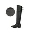 thumbnail image 5 of Women's Over The Knee Block Heel Riding Boots - Autumn Winter Fashion 2026, Comfortable High Low Heels for Women, 5 of 9