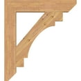 thumbnail image 3 of Ekena Millwork 5 1/2"W x 34"D x 38"H Merced Slat Smooth Bracket, Western Red Cedar, 3 of 4