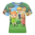 thumbnail image 4 of Animal Crossing Kid's T-Shirt Short Sleeve T-Shirt Tops Summer Tee Shirt for Boys Girls 130CM, 4 of 8