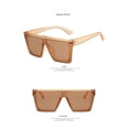 thumbnail image 4 of Gafas de sol cuadradas extragrandes sin montura para hombre y mujer, 4 of 5