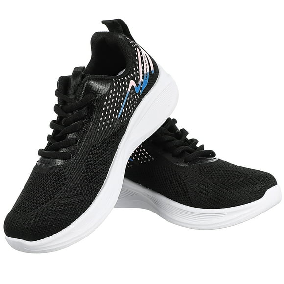 1 par de zapatillas de deporte para mujer, zapatos para correr, zapatos de gimnasio para niñas, zapatos atléticos, zapatos de tenis, zapatillas de moda, talla 36