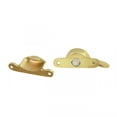 thumbnail image 6 of Renovators Supply Brass Window Sash Lock 2.5 in Lacquered Finish Heavy Duty Window Locks w/Screws Pack of 4, 6 of 7