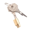thumbnail image 3 of Cerradura de cilindro con 2 uds. de llaves, núcleo de cerradura de latón, reemplazo fácil de usar, cerradura de gabinete práctica profesional, Mini, 3 of 9